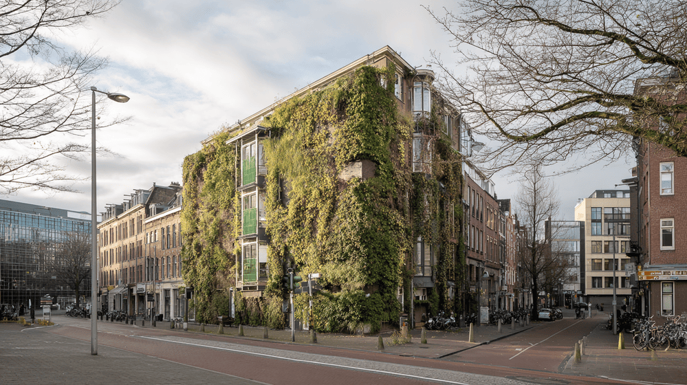 verticaal groen in steden