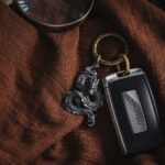 autosleutel ligt binnen