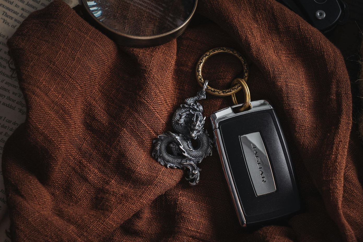 autosleutel ligt binnen