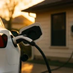 Voordelen elektrische auto: thuisladen bij gouden uur
